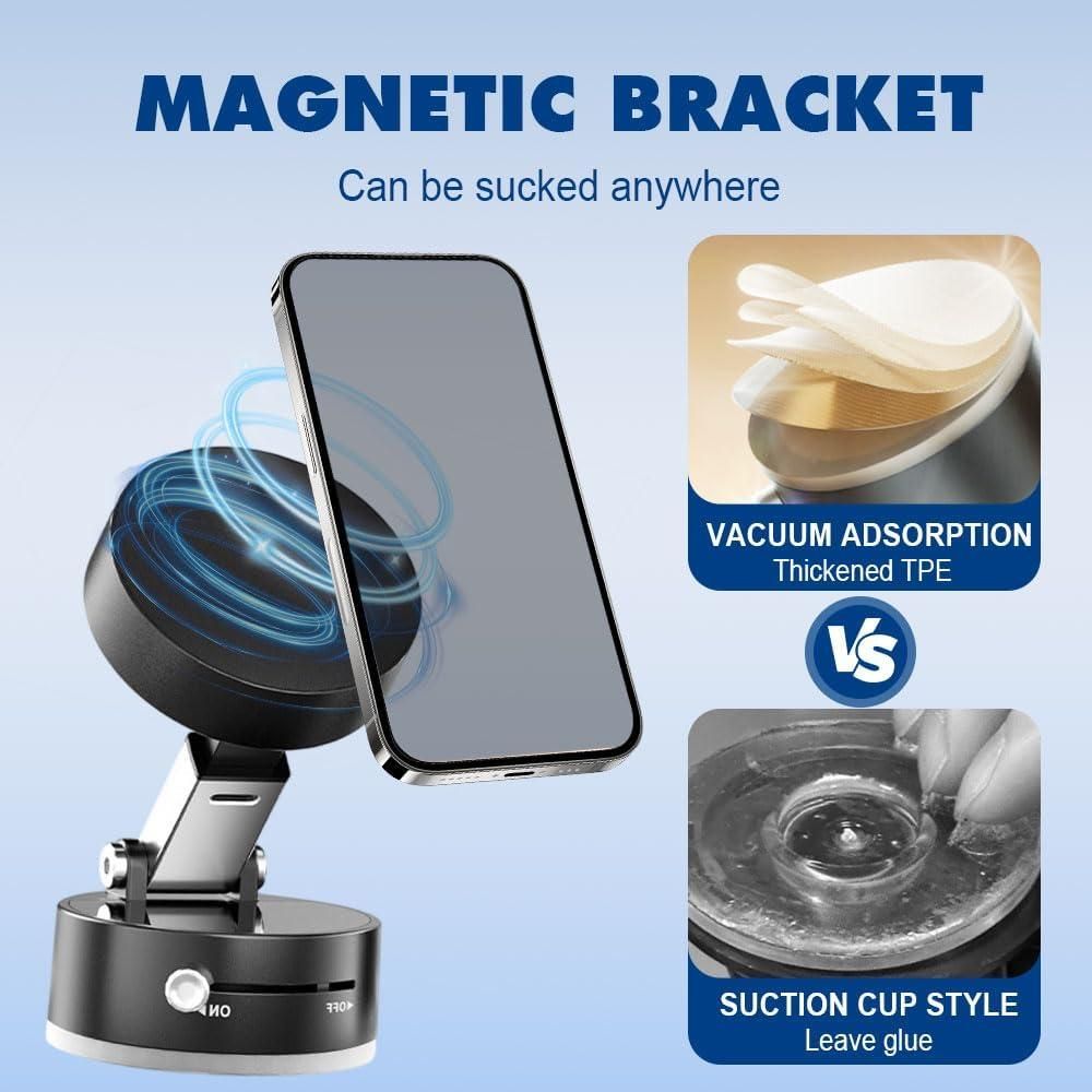Vacuum Magnetic Suction Phone Holder™